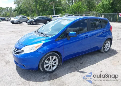 2014 Nissan Versa Note Sv z USA, uszkodzony, nr VIN 3N1CE2CP5EL378749